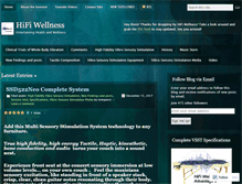 Tablet Screenshot of hifiwellness.com